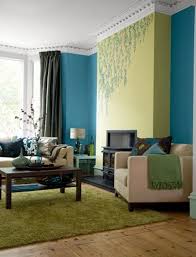 Brown And Green And Blue Living Room Modest With Photos Of Brown And Interior New On Casas Pintadas Interior Decoracion De Interiores Salas Interiores De Casa