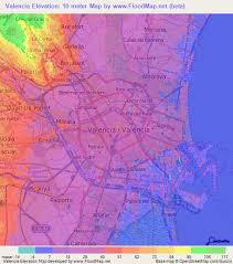 Check the map of valencia below. Elevation Of Valencia Spain Elevation Map Topography Contour