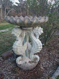 Hippocampus comes from the ancient greek hippokampos. Refurbishing An Old Concrete Bird Bath Questions