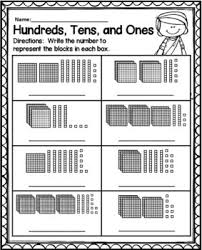 Place Value Worksheets Place Value Worksheets Place Values 2nd Grade Math Worksheets