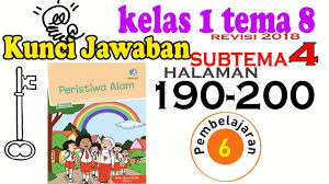 Berikut ini adalah pembahasan dan kunci jawaban matematika kelas 8 semester 2 halaman 190. Kunci Kelas 1 Tema 8 Subtema 4 Pembelajaran 6 Halaman 190 Sampai 200 Rev 2017 Youtube