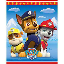 Plastic Paw Patrol Goodie Bags 9 X 7 In 8ct Walmart Com In 2020 Paw Patrol Birthday Paw Patrol Goodie Bags Paw Patrol Birthday Card