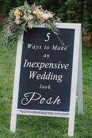 5 Things You Can Do To Have A Posh Wedding On A Small Budget Budget Posh Small Wedding Small Simple Wedding Posh Wedding Small Beach Weddings