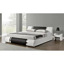 Who says you can't have it all? Kingway Furniture Zender Lift Up Storage Platform Queen Bed In Black And White Bedroom Bed Design Platform Bed Bed Design Modern