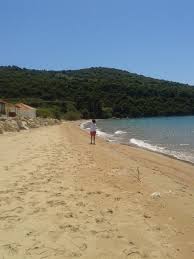 The beach of the village is in the centre of finikounda and is almost always crowded. Strande Finikounda Chamaloni Pensionen