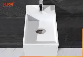 Access to the gym for residents only. Rectangular Wall Hung Solid Surface Basin Kkr 1105 A With Towel Hanger Kingkonree