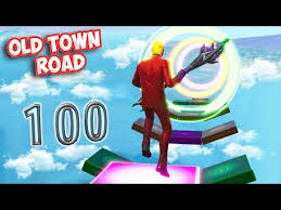 Click the button in the building to the right for a surprise Old Town Road Run Fortnite Creative Map Codes Dropnite Com