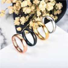 It turns out the best way to clean it is by using no cleaners at all. 2019 Simple Clean Inner Outer Spherical Light Plate Stainless Steel Ring Exquisite Minimalism Women Men Ring Jewelry Wholesale Rings Aliexpress