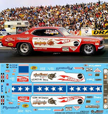 Revell matco tools super nationals 1:24 scale die cast dragster. Tom Mcewen S 1st Hot Wheels Duster Decal 1 25