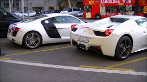 Spider 2dr convertible (4.5l 8cyl 7am). White Ferrari 458 Spider Start Up And Acceleration Sound Youtube