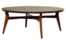 1960s Round Wood Coffee Table On Onekingslane Com Coffee Table Round Wood Coffee Table Coffee Table Wood