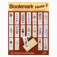 Jeanette crews design, 9 lisenced designs for 3 counted cross stitch pattern books. Bookmark Mania Viii From Jeanette Crews Designs Cross Stitch Charts Cross Stitch Charts Casa Cenina