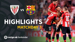 Watch athletic club bilbao vs fc barcelona live online. Highlights Athletic Club Vs Fc Barcelona 1 0 Youtube