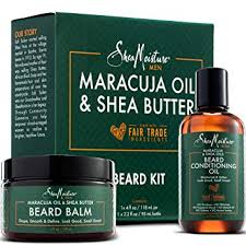 shea moisture beard oil balm grooming