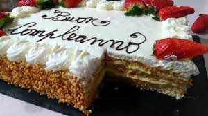 Maybe you would like to learn more about one of these? Torta Di Compleanno Millefoglie Con Scritta