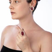 Odessa Ring (Red) (Size 5)