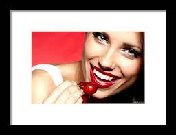 Cherry Girl #1 Framed Print