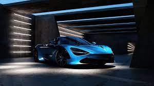 Blue Mclaren 2020 4k Blue Mclaren 2020 4k Wallpapers In 2021 Blue Blue Car Wallpaper