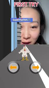 I’m so shook right now because I totally lose every round at D&B with cross  roads #crossroad #game #rooster #chickencrossingtheroad #fyp #games  #gamechallenge #hard #impossible