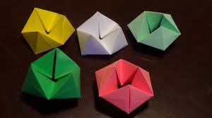 Hi i've shown the steps as best i can in the directions sheet…let me. Origami Flexagon How To Make A Paper Flexagon Youtube
