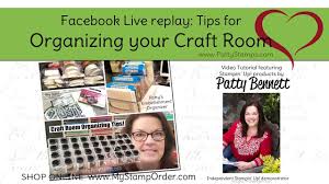 Yesterday i spent all afternoon organizing and cleaning my craft room. Craft Room Organizing Tips With Patty Bennett Craft Room Organization Craft Room Craft Organization