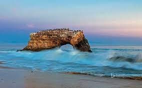 Natural Bridges State Beach Is A 65 Acre California State Park In Santa Cruz California In The United State Natural Bridges State Beach Santa Cruz Beach Santa