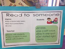 Anchor Chart Read To Someone Reading Anchor Charts Anchor