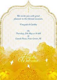 Traditional Event Invitation Indian Wedding Invitation Card Design Invitation Card Design Online Invitation Card