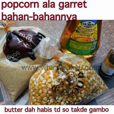 Ketahui bagaimana dengan resipi ini untuk menyediakan dan membuatnya mudah di rumah. Cara Buat Popcorn Ala Garret Sedap Pengedar Shaklee Alor Setar
