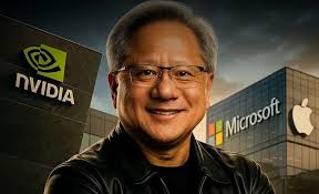 The world 1st Company to reach 4 trillion cap in the USA Stock market.