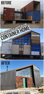 Impressive Interior Triangular Style Container House In 2020 Container House Container House Plans Architecture House