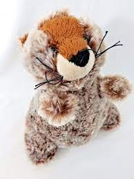 Webkinz Mixed Fur Groundhog Pellet Stuffed Plush Animal No Code Ganz Y2 Ganz Webkinz Plush Animals Groundhog