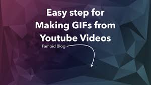 Ever wanted to know how you can easily make a gif? Easy Steps For Making A Gif From A Youtube Video New Methods