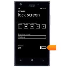 This will delete everything on your phone memory. Nokia Lumia 925 Set Or Change Password Security At T