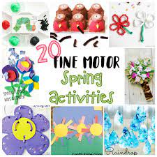 Anything that will strengthen your child's fine motor skills is incredibly helpful when they start school. Spring Fine Motor Activities For Toddlers And Preschoolers