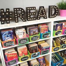 Super Cute Classroom Library Includes Marquee Letters From Target Classroom Library Organization Classroom Tour Classroom Library