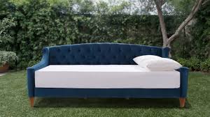 The spring of this sofa bed is moderately soft and hard, and the elasticity is balanced. Jennifer Taylor Lucy Tufted Sofa Bed Twin Satin Teal Buy Online In Andorra At Andorra Desertcart Com Productid 206834605