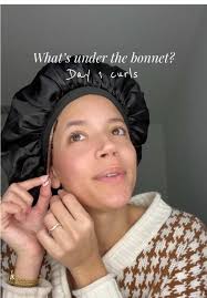 Curls Day 1: Shiny Hair Reveal Under the Bonnet