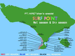 Bali Weather Forecast And Bali Map Info Bali Surf Map Bali Surf Surf Maps Bali Surf Camp