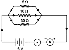 So the voltage across the series resistor will be \ (4v\). For The Circuit Shown In The Diagram Given Below Calculate A The Value Of Current Through Each Resistor Sarthaks Econnect Largest Online Education Community