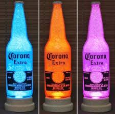 Corona Beer 24oz Remote Controlled Bottle Lamp Light Color Etsy In 2020 Bottle Lamp Liquor Bottle Lamp Corona Beer Bottle