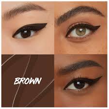 2pk SET Maybelline Hyper Precise Eyeliner 710 Forest Brown and Sky Hig