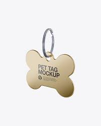 Download Metallic Pet Tag Mockup Tag Mockup Mockup Free Psd Mockup Psd
