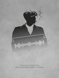 Peaky Blinders Serie Minimalist Poster And Quote With Thomas Shelby Shape Peaky Blinders Poster Peaky Blinders Wallpaper Peaky Blinders Quotes