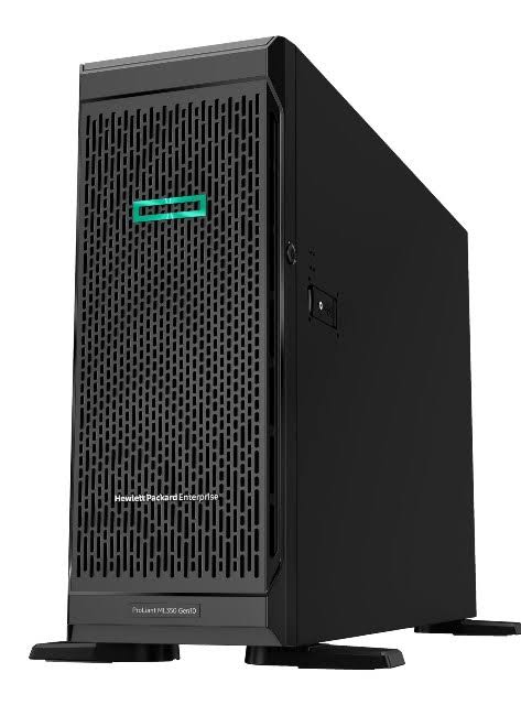Servidor HPE ProLiant ML350 Gen10 Procesador Intel Xeon Gold 5118 2.30GHz Memoria RAM 32GB Tarjeta Controladora HPE Smart Array P408i-a 2 Fuentes de Poder 800W Producto de Segundo Uso