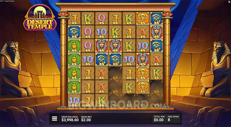 Desert Temple (Backseat Gaming) Slot Review & Demo