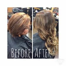 Here is how to install and custom color your clip in extensions using my cheat. Hot Heads Hair Extensions Review On Short Hair Hot Heads Hair Extensions Tape In Hair Extensions Hair Extensions Before And After