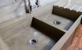 Plan De Travail En Beton Cire Photos Supers Et Conseils Diy Evier En Beton Comptoirs De Cuisine En Beton Beton Cire