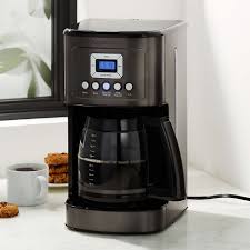 I'm still mastering other techniques such as interrupting the process if i want to add more milk or increase the coffee output. Cuisinart Perfectemp 14 Cup Programmable Coffeemaker Reviews Crate And Barrel