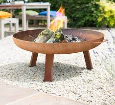Cut from 14 gauge steel. Industrial Style Steel Firepit By Garden Leisure Notonthehighstreet Com